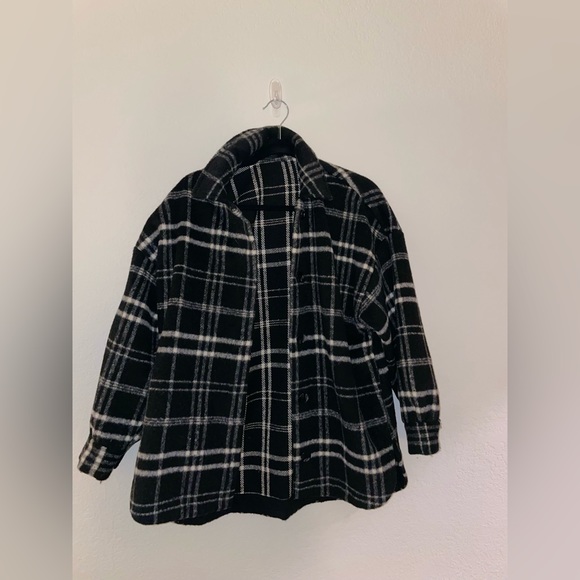 B&W Shacket - Picture 1 of 2